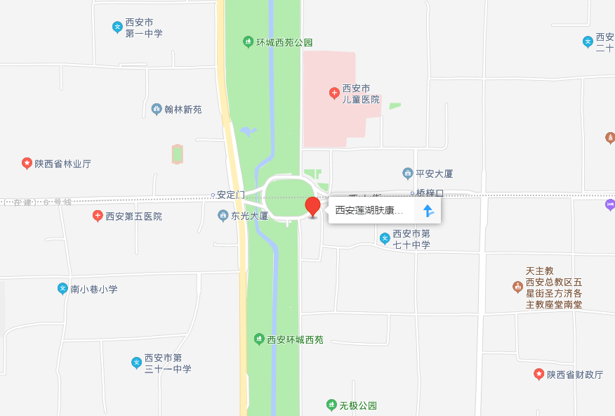 ��������Ƥ����ҽԺ��Ժ·��